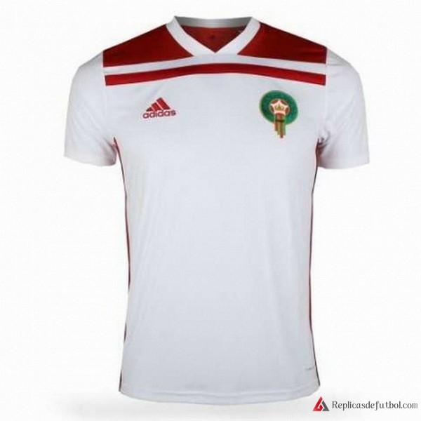 Camiseta Seleccion Marruecos Segunda equipación 2018 Blanco